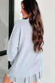 Auden Oversized Zenana Sweater (Heather Grey) - NanaMacs