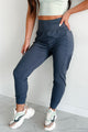 Bestie For The Restie Butter Soft Side Pocket Joggers (Charcoal) - NanaMacs