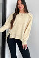 Nyx Mineral Wash Sweatshirt (Beige) - NanaMacs