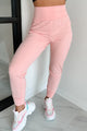 Bestie For The Restie Butter Soft Side Pocket Joggers (Flash Pink) - NanaMacs