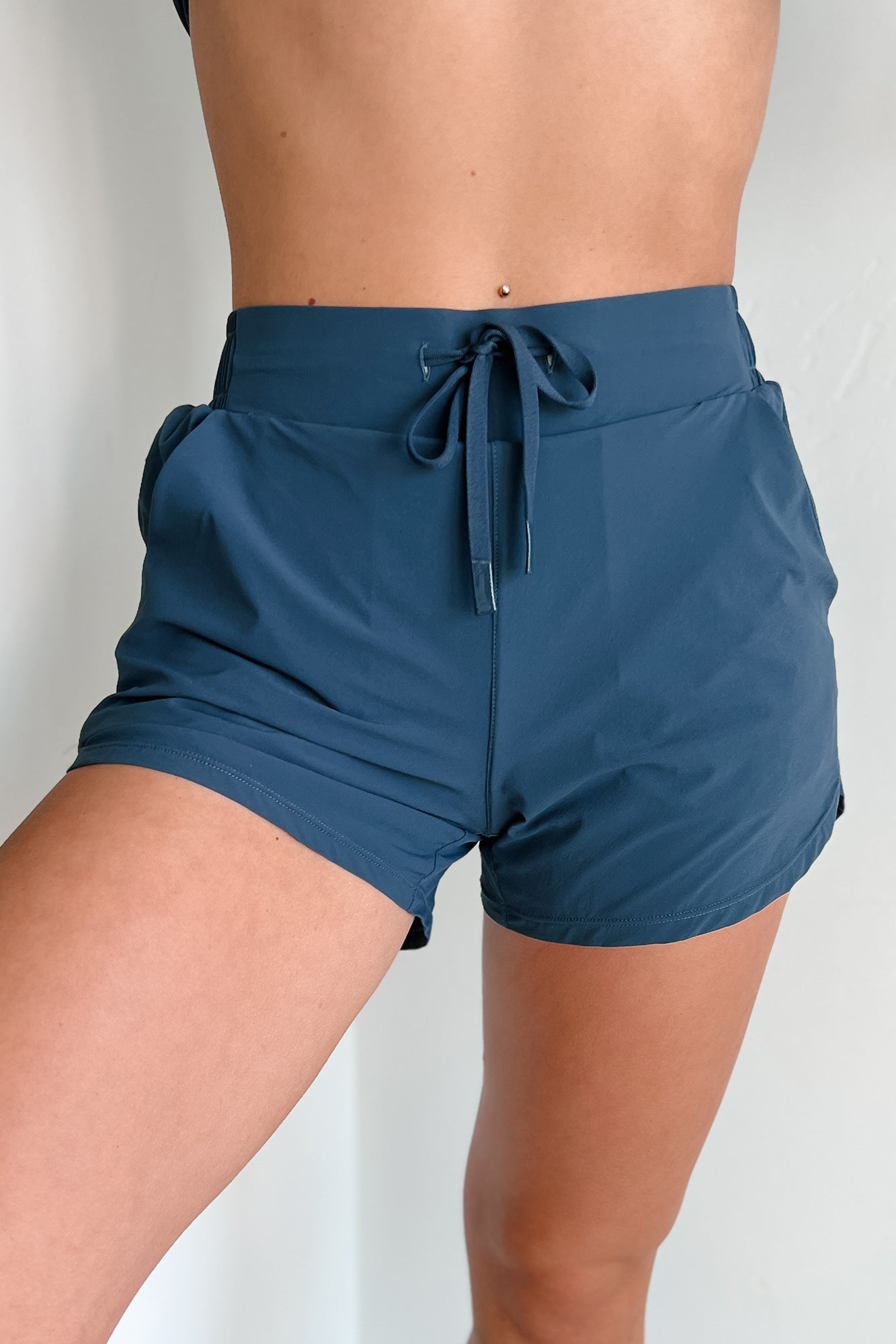 Playing With Heart Mono B Active Short (Midnight Navy) - NanaMacs