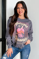 "Midnight Dreamer" Oversized Graphic Sweatshirt (Dark Grey) - NanaMacs