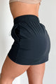 Achieving Success Mono B Nylon Utility Skort (Black) - NanaMacs