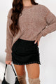 Rooted In Kindness Two-Tone Sweater (Brown) - NanaMacs