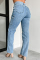 Cova High Rise Special A Cargo Jeans (Medium Dark) - NanaMacs