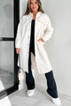 Sophisticated Taste Longline Shacket (Ivory) - NanaMacs