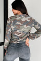 Fashion Protocol Fleece Camo Print Top (Camouflage) - NanaMacs