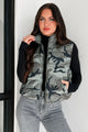 Outdoor Feels Camo Puffer Vest (Olive Combo) - NanaMacs