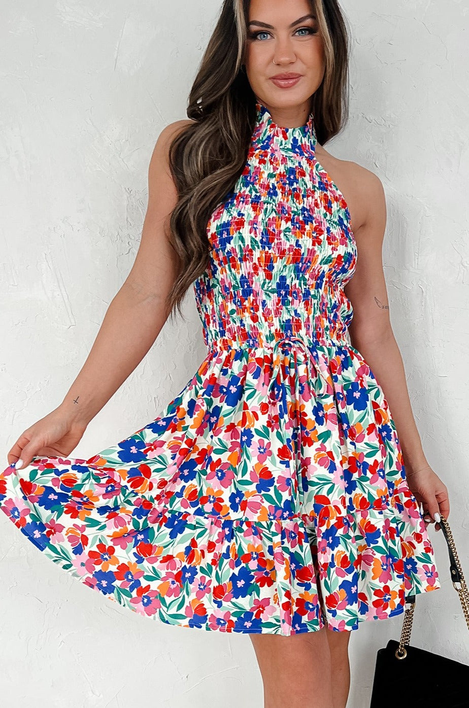 Cultivate the soul 2025 floral mini dress