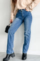 Newton Non-Distressed Vibrant Straight Leg Jeans (Medium Stone) - NanaMacs