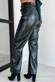 Made For The City Faux Leather Pants (Black) - NanaMacs