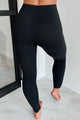 Most Comfortable With You Buttery Soft Zenana Leggings (Black) - NanaMacs