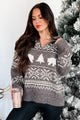 Northern Winters Fair Isle Sweater (Brown/Beige) - NanaMacs