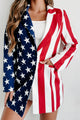 Nothing More American Flag Blazer (Red/White/Blue) - NanaMacs