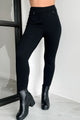 Owning My Greatness High Waist Ponti Legging Pant (Black) - NanaMacs