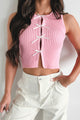 Creating A Buzz Bow Detailed Crop Top (Pink) - NanaMacs