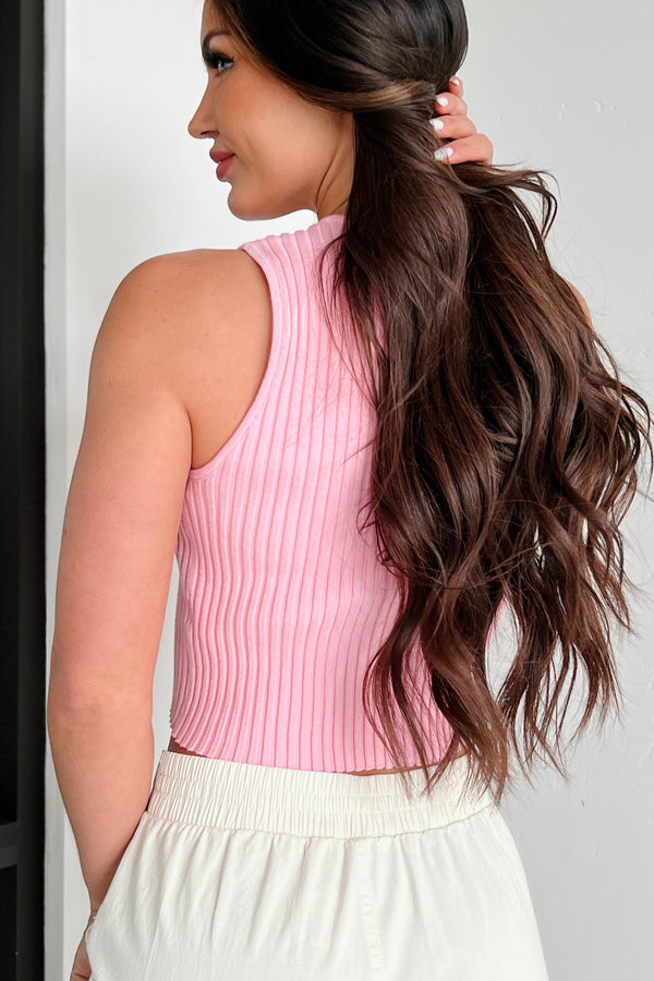 Creating A Buzz Bow Detailed Crop Top (Pink) - NanaMacs