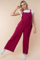 PREORDER Tully Knotted Strap Jumpsuit (Plum) - NanaMacs
