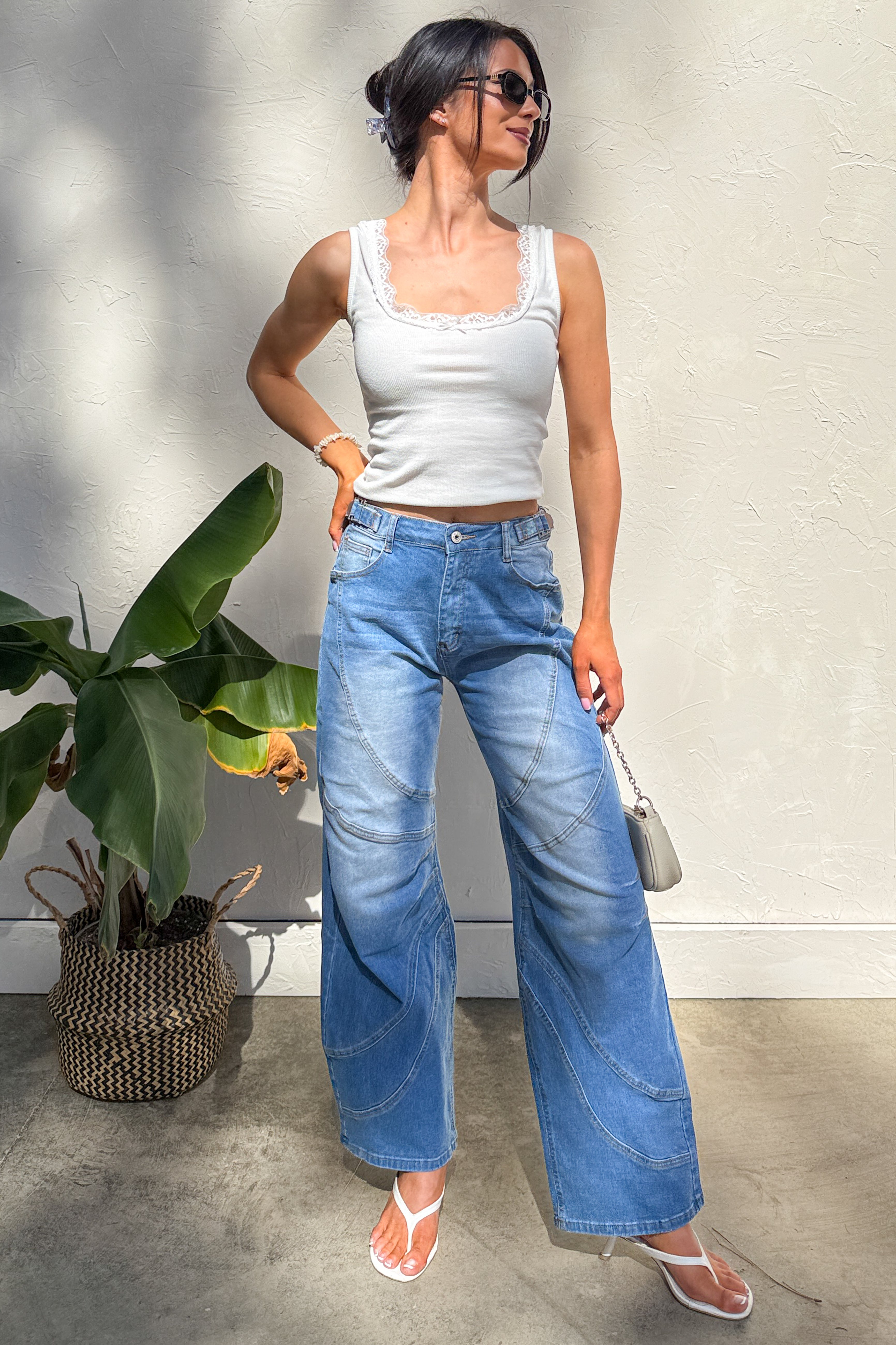 Martin High Rise Balboa Barrel Jeans (Medium) - NanaMacs