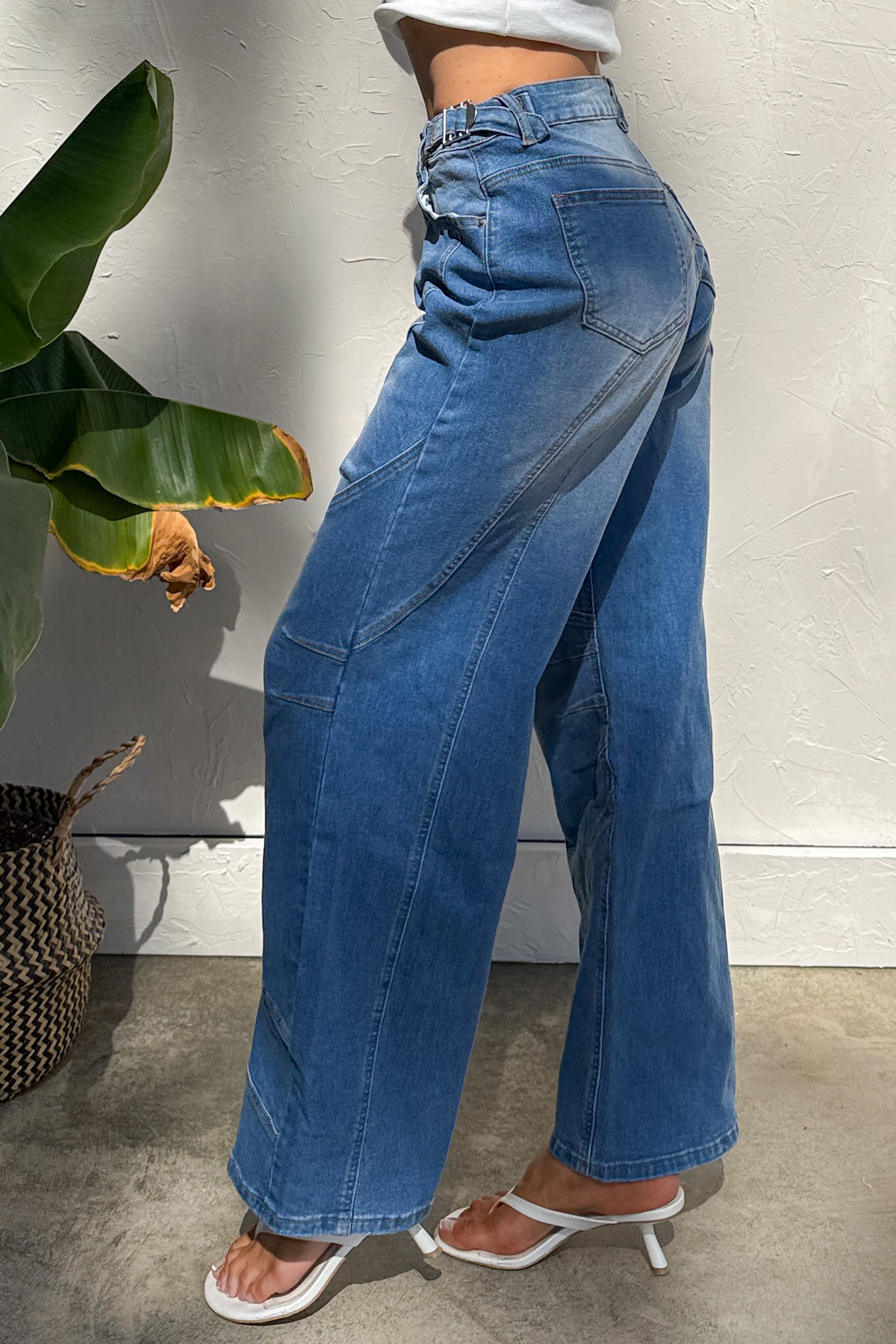 Martin High Rise Balboa Barrel Jeans (Medium) - NanaMacs
