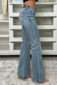 Neasa Mid Rise Flare Judy Blue Jeans (Medium) - NanaMacs
