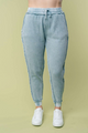 PREORDER Oliver Thermal Knit Joggers (Ice Blue) - NanaMacs