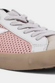 PREORDER My Casual Kicks Vintage Star Perforated Sneakers (Pink) - NanaMacs