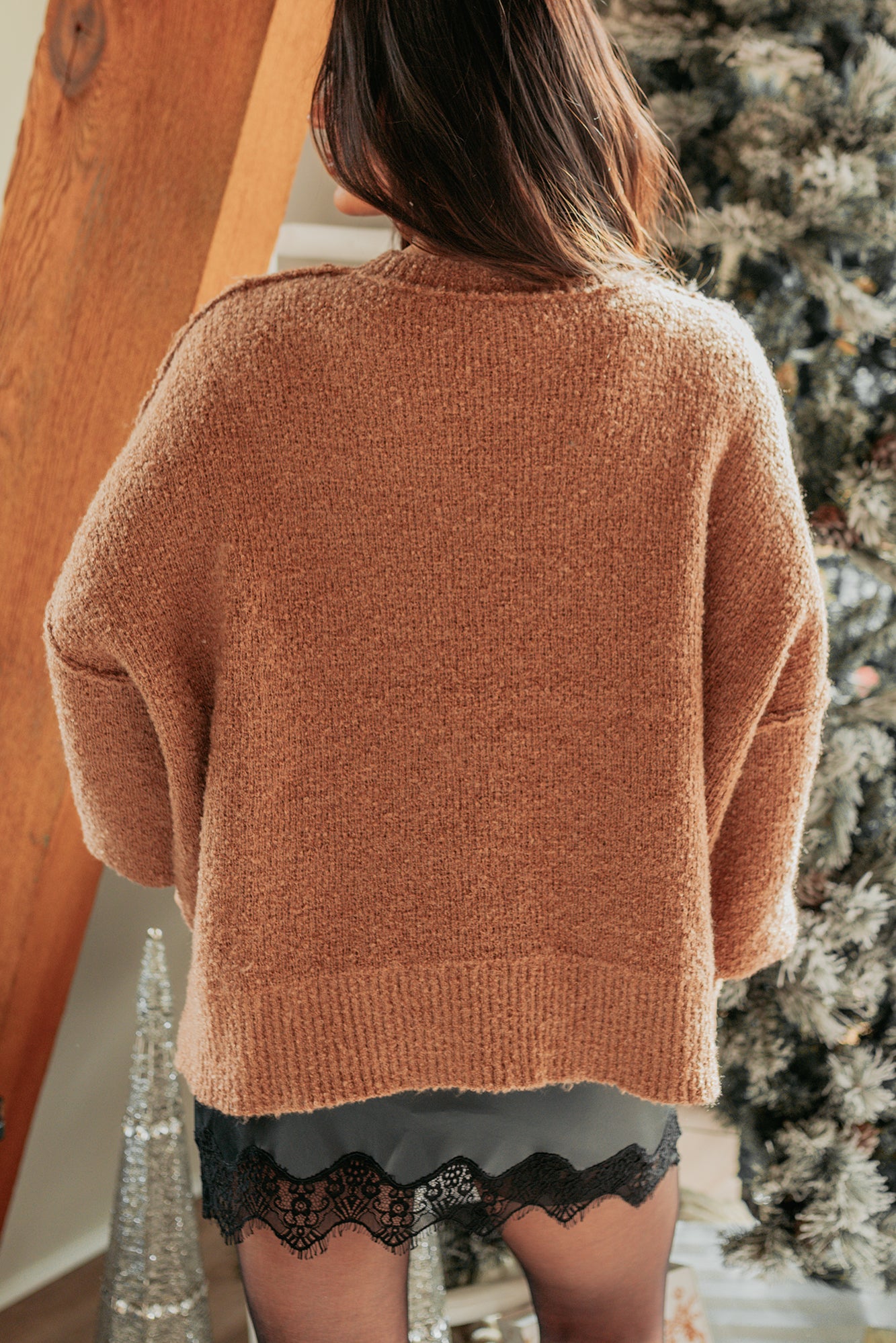 Holiday Cutie Gingerbread Man Sweater (Brown) - NanaMacs