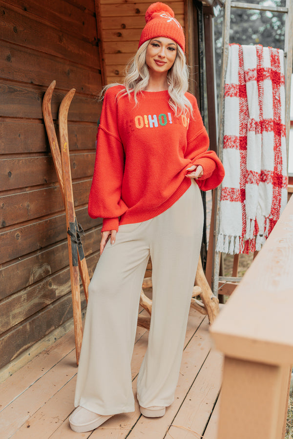 Chasing Calm Relaxed Wide Leg Pants (Cream) - NanaMacs