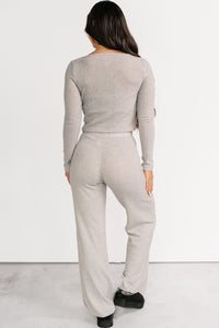 Friendly Reminder Three Piece Lounge Set (Grey) - NanaMacs