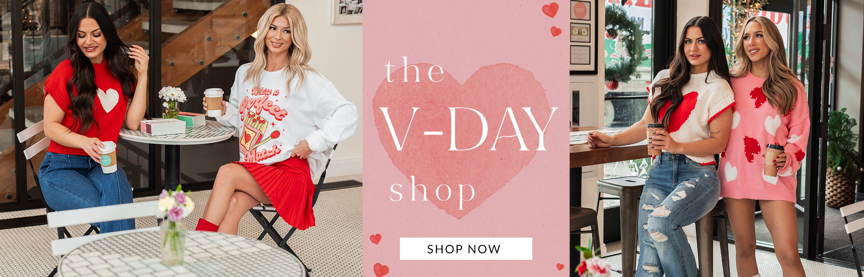 the v-day shop. shop the collection.