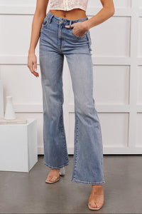 Kamryn Wide Leg Hidden Jeans (Medium Vintage)