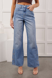 Braden High Rise Straight Leg Cello Jeans (Light)