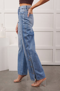 Braden High Rise Straight Leg Cello Jeans (Light)