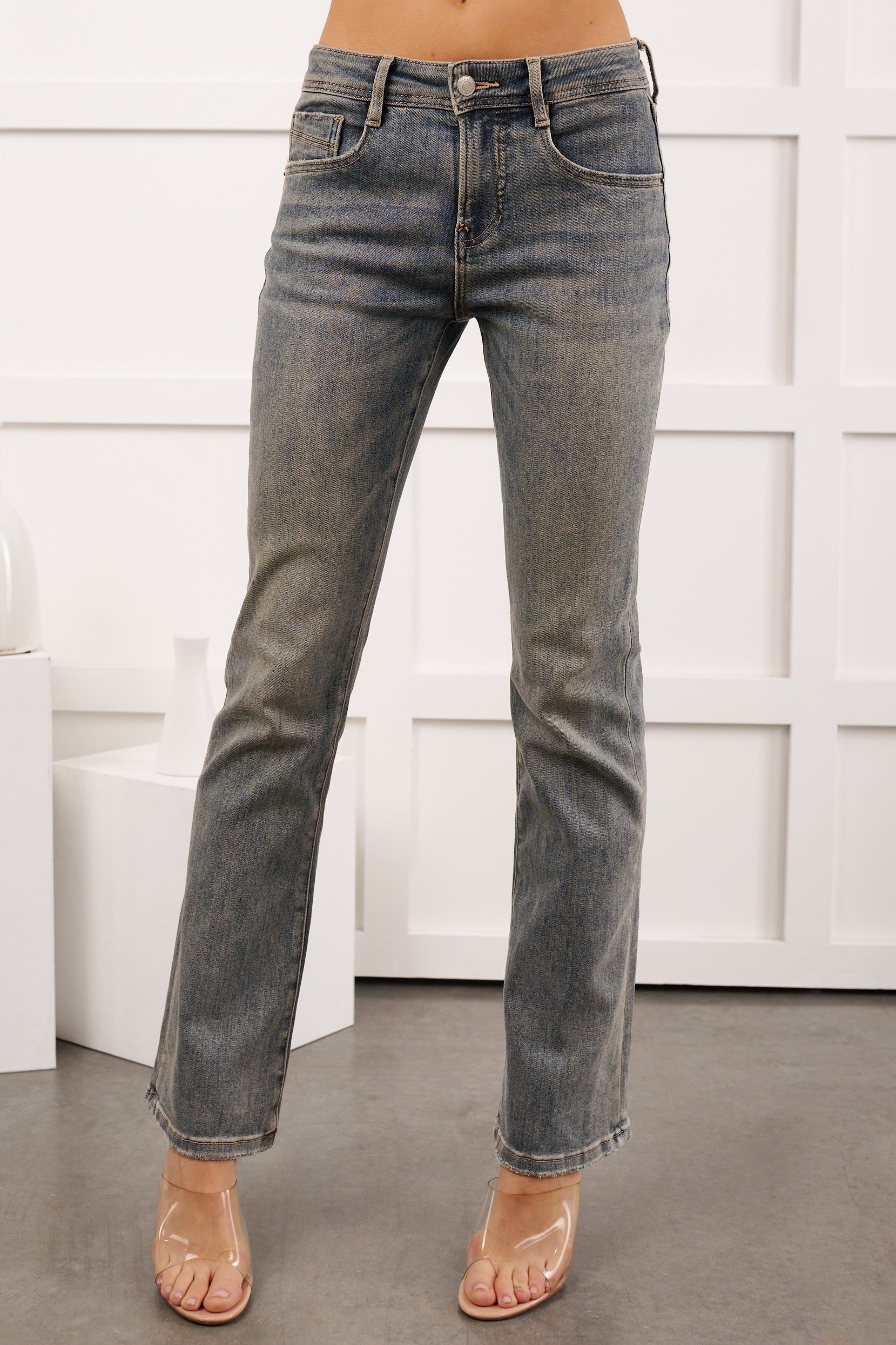 Karter Bootcut Mica Denim Jeans (Vintage Cove)