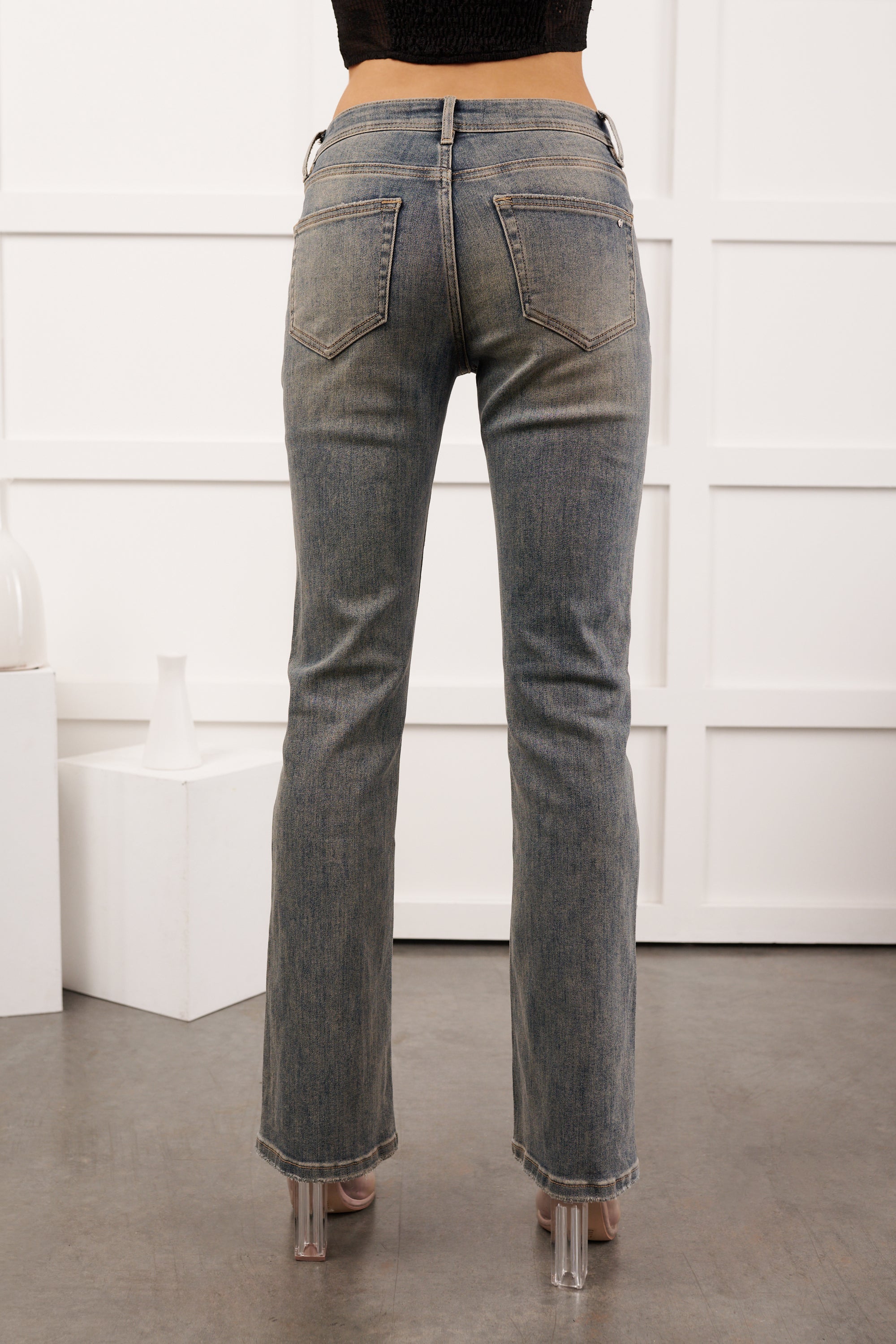 Karter Bootcut Mica Denim Jeans (Vintage Cove)