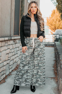 Frost Bound Scuba Sleeve Puffer Jacket (Black) - NanaMacs