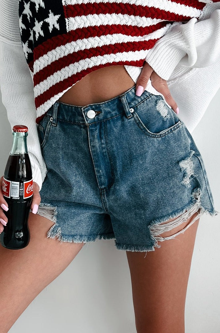 4th of fashion july jean shorts