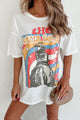 "The Wild West" Oversized Graphic Tee (Ivory) - NanaMacs