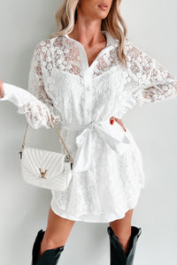 st john lace embellished shirt dress St. John Collection Embellished Floral Lace Cap Sleeve Dress ( Size 4)