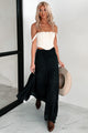 Simply Content Tiered Maxi Skirt (Black) - NanaMacs