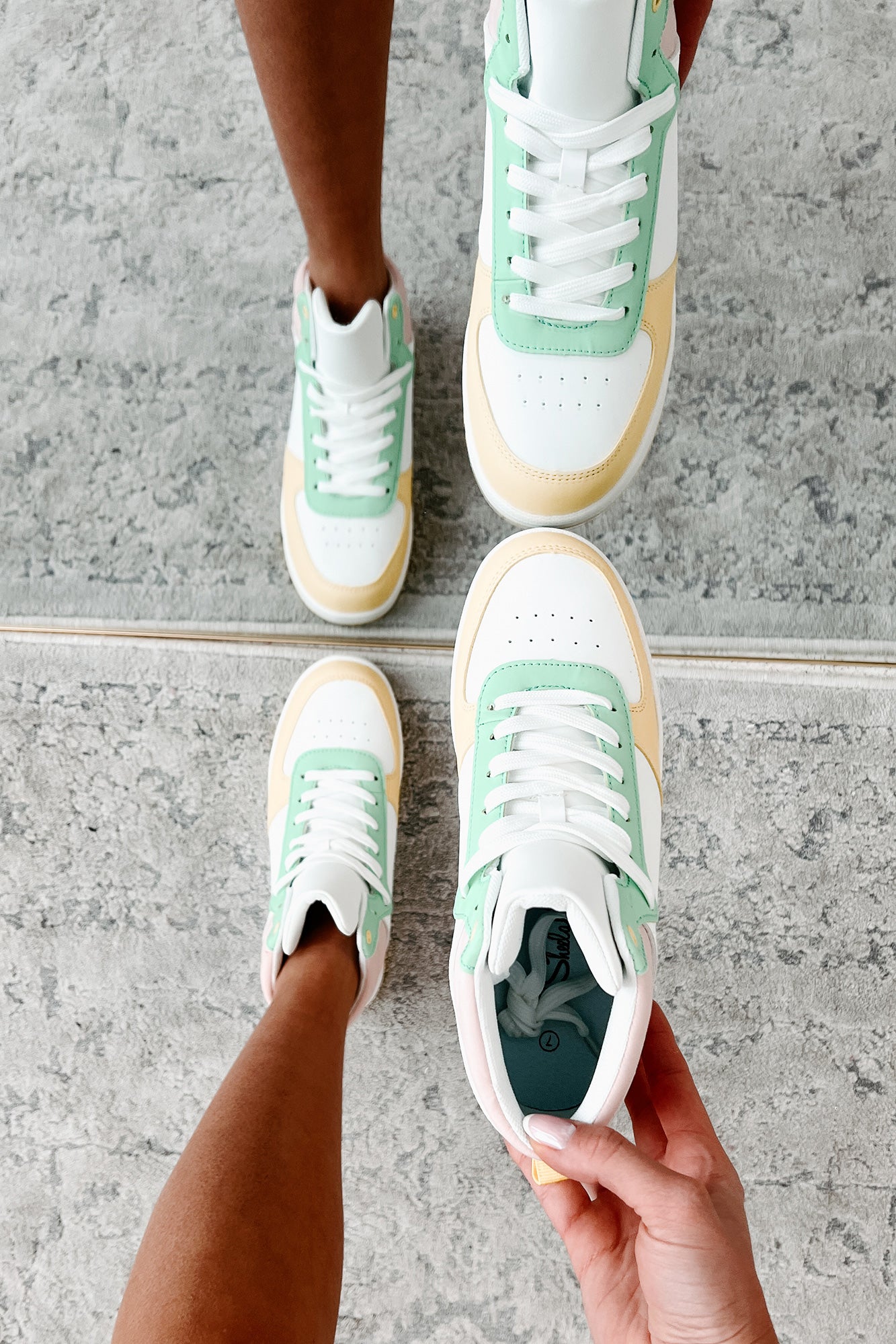 Pep In Step Pep In My Step High Top Sneakers (Multi) · NanaMacs