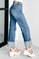 Lovett Special A High Rise Dad Jeans With Cuff (Medium) - NanaMacs