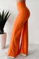 Boundless Ambition High Waist Pants (Orange) - NanaMacs