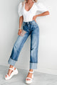 Lovett Special A High Rise Dad Jeans With Cuff (Medium) - NanaMacs