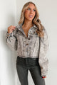 Knoxville Acid Washed Denim Jacket (Charcoal) - NanaMacs