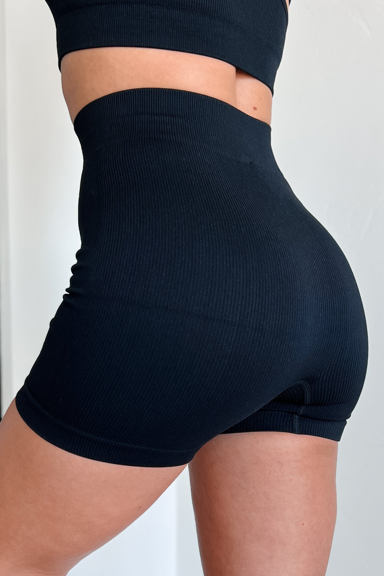 Nothing I Can't Handle Seamless Athleisure Set (Black) - NanaMacs