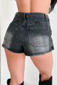 Stormy Horizons Demin Wrap Skort (Black)