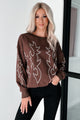 Rodeo Bandit Western Stitch Sweatshirt (Brown)