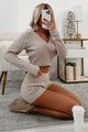 Certain Comforts Cable Knit Lounge Set (Oatmeal) - NanaMacs